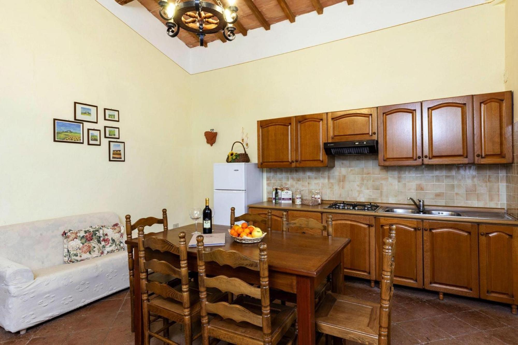 Апартаменти Fattoria Bio Pieve A Salti Монтальчино Екстер'єр фото