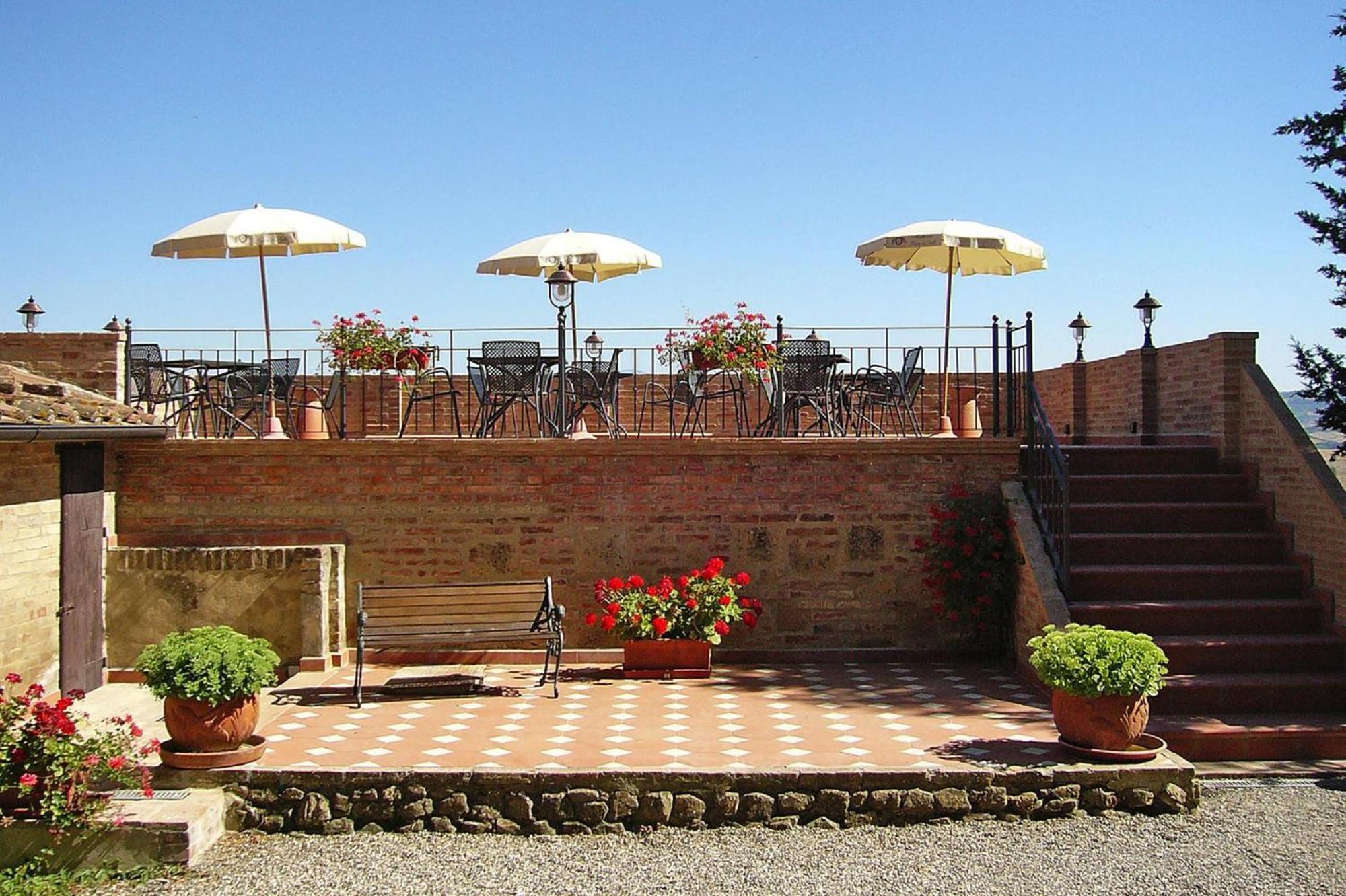 Апартаменти Fattoria Bio Pieve A Salti Монтальчино Екстер'єр фото
